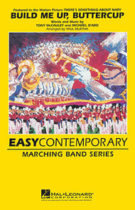cover Build Me Up, Buttercup Marching Band sheet music cover
